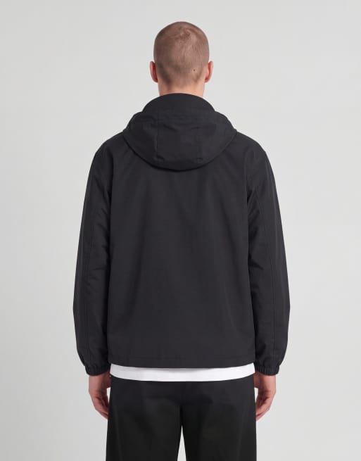 Lyle & Scott Mid jackets hooded utility jacket in x087 saddle, 3 of 5