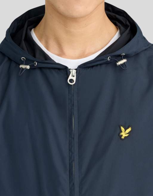 Lyle & Scott Mid jackets hooded utility jacket in z271 dark navy, 3 of 6