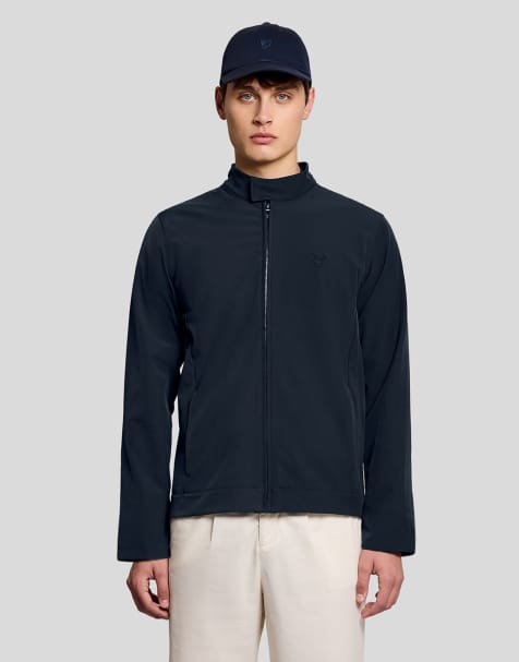Lyle & Scott Mid jackets lightweight softshell jacket in w835 lacquer - view 1