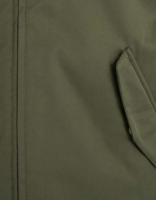 Lyle & Scott Mid jackets padded hooded zip through jacket in x848 deep depths, 6 of 6