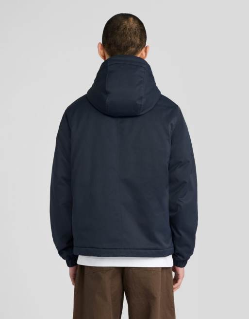 Lyle & Scott Mid jackets padded hooded zip through jacket in z271 dark navy, 4 of 6
