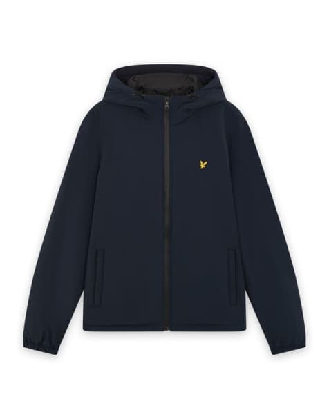 Lyle & Scott Mid jackets padded technical windbreaker in z271 dark navy - view 1
