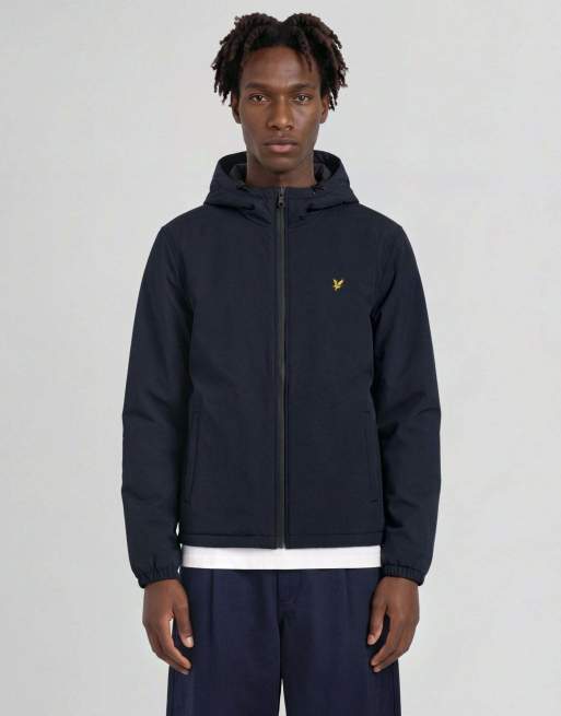 Lyle & Scott Mid jackets padded technical windbreaker in z271 dark navy, 2 of 6