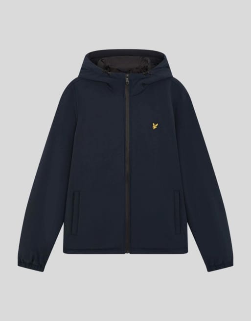Lyle & Scott Mid jackets padded technical windbreaker in z271 dark navy, 5 of 6