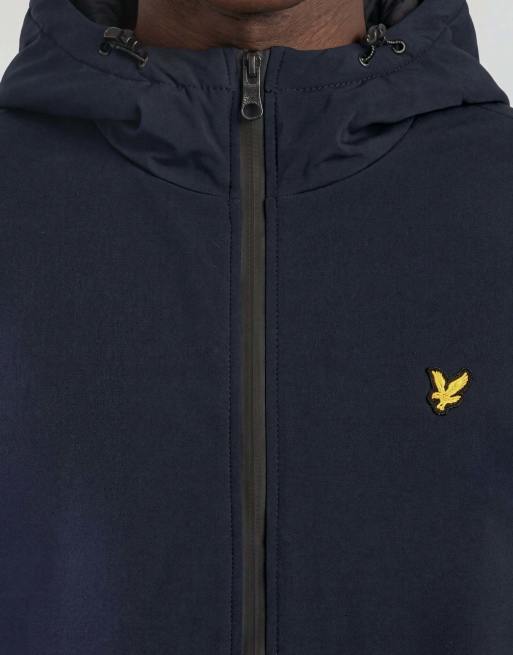 Lyle & Scott Mid jackets padded technical windbreaker in z271 dark navy, 6 of 6