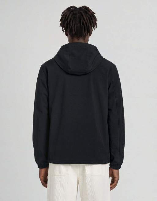 Lyle & Scott Mid jackets padded technical windbreaker in z865 jet black, 3 of 5