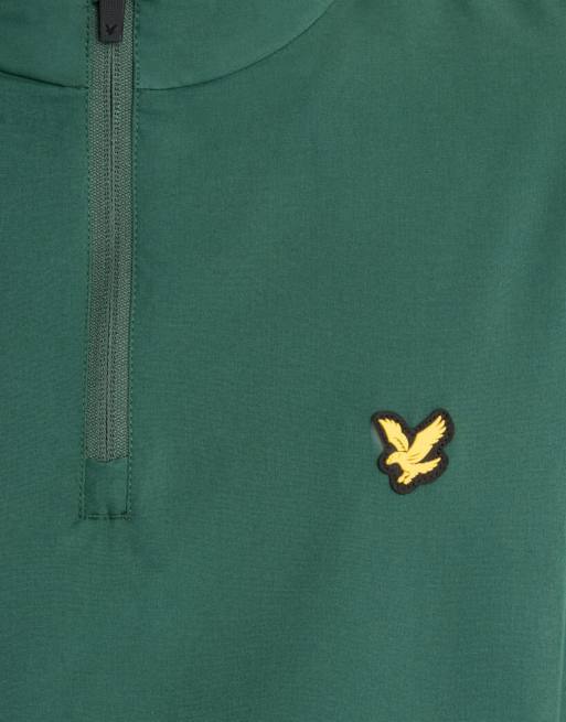 Lyle & Scott Mid jackets padel active overhead jacket in z305 canopy green, 6 of 6