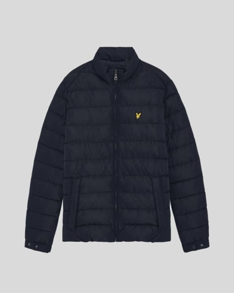 Lyle & Scott Mid jackets quilted jacket in z271 dark navy - view 1
