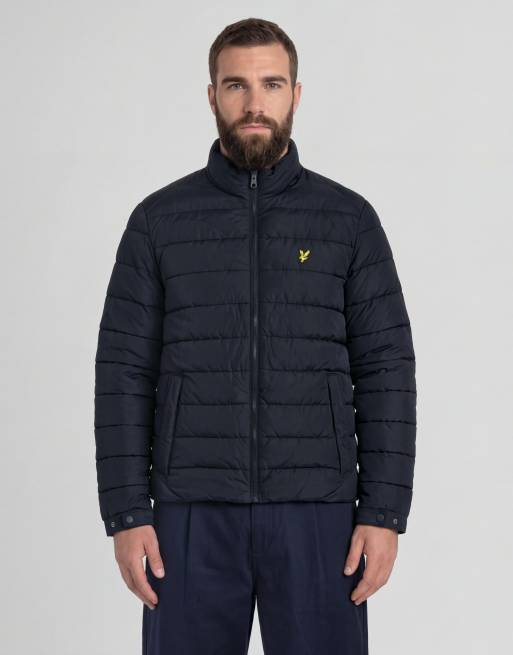 Lyle & Scott Mid jackets quilted jacket in z271 dark navy, 2 of 6