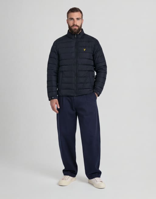 Lyle & Scott Mid jackets quilted jacket in z271 dark navy, 3 of 6