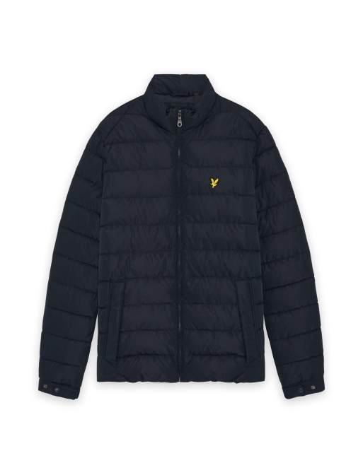 Lyle & Scott Mid jackets quilted jacket in z271 dark navy, 6 of 6