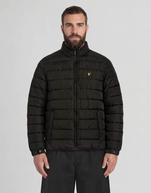 Lyle & Scott Mid jackets quilted jacket in z865 jet black, 2 of 6