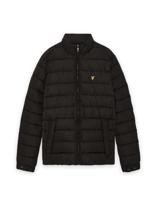 Lyle & Scott Mid jackets quilted jacket in z865 jet black, 6 of 6