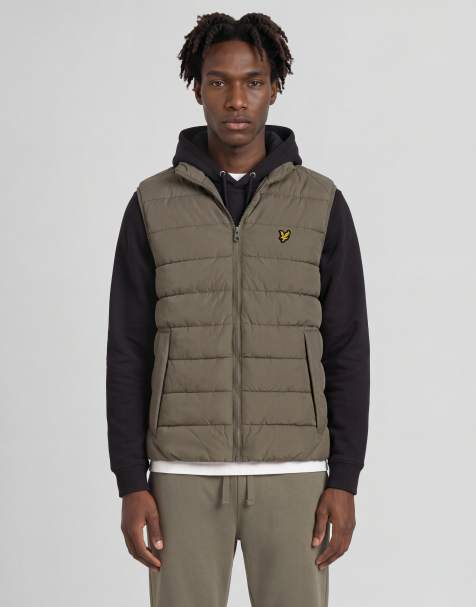 Lyle & Scott Mid jackets quilted puffer gilet in w837 woolwich - view 1