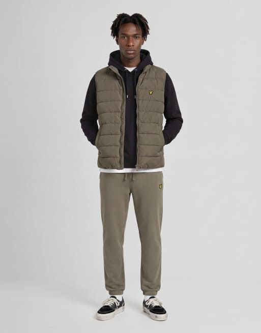 Lyle & Scott Mid jackets quilted puffer gilet in w837 woolwich, 2 of 5