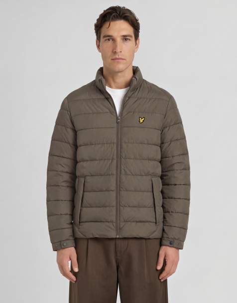 Lyle & Scott Mid jackets quilted puffer jacket in w837 woolwich - view 1