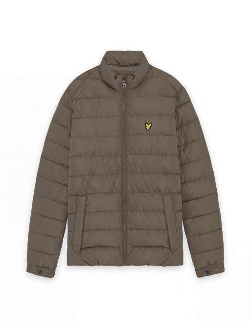Lyle & Scott Mid jackets quilted puffer jacket in w837 woolwich, 5 of 5