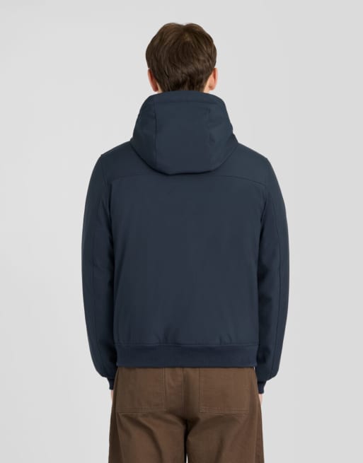 Lyle & Scott Mid jackets wadded softshell jacket in z271 dark navy, 4 of 6