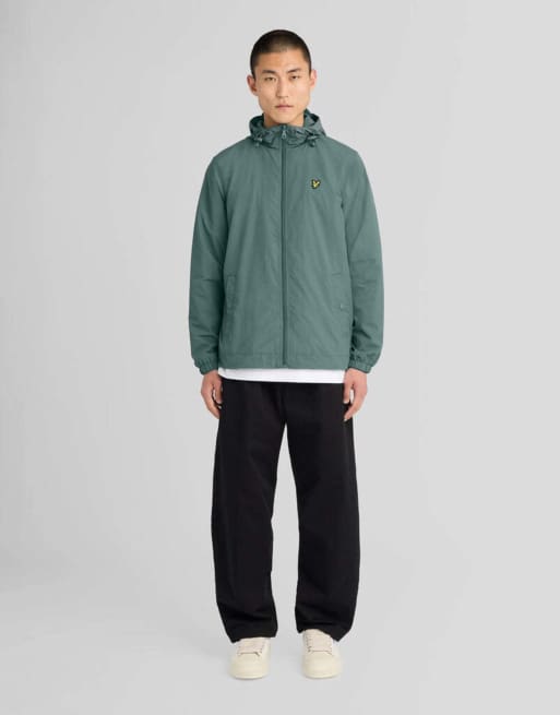 Lyle & Scott Mid jackets zip through jacket in x858 silver pine, 2 of 6