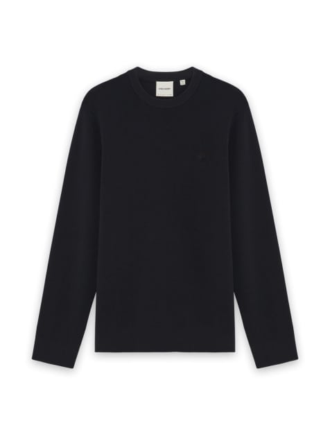 Lyle & Scott Mid knits milano crew neck jumper in w835 lacquer - view 1