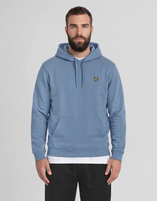 Lyle & Scott Mid-Layer-Kapuzenpullover in x542 Power Blue, 3 von 7