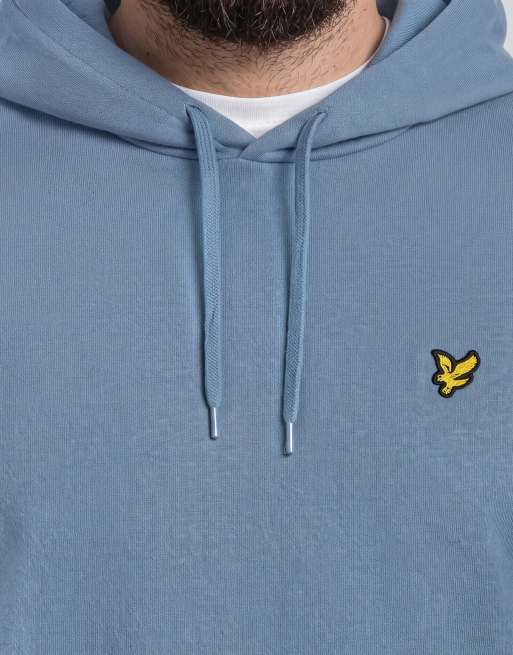 Lyle & Scott Mid-Layer-Kapuzenpullover in x542 Power Blue, 6 von 7