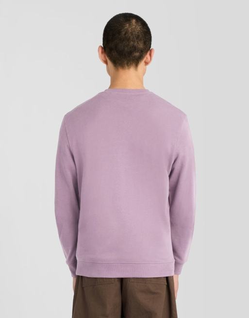 Lyle & Scott Mid layers crew neck sweatshirt in x574 pink light, 4 of 6
