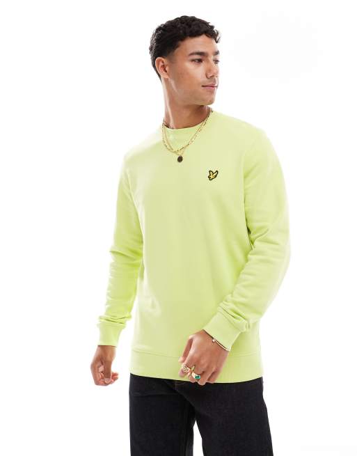Lyle & Scott Mid layers crew neck sweatshirt in x585 steward