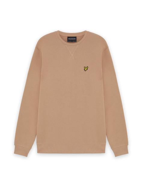 Lyle & Scott Mid layers crew neck sweatshirt in y121 barley - view 1