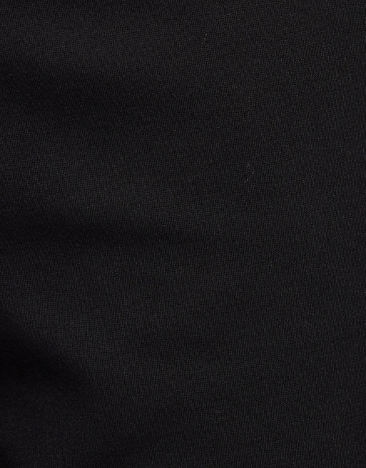 Lyle & Scott Mid layers fly fleece shorts in z865 jet black, 6 of 7