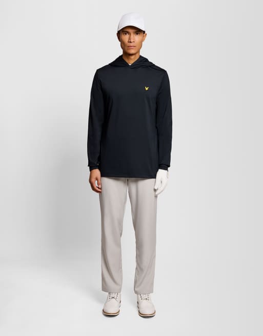 Lyle & Scott Mid layers golf core midlayer hoodie in z271 dark navy, 2 of 7