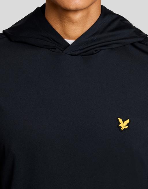 Lyle & Scott Mid layers golf core midlayer hoodie in z271 dark navy, 3 of 7