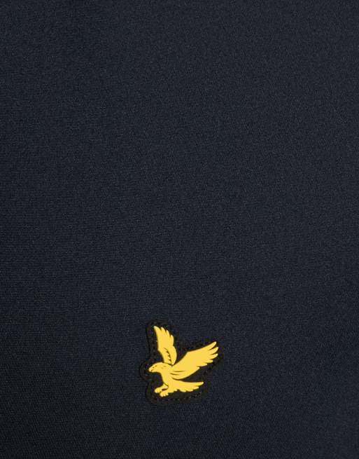 Lyle & Scott Mid layers golf core midlayer hoodie in z271 dark navy, 6 of 7