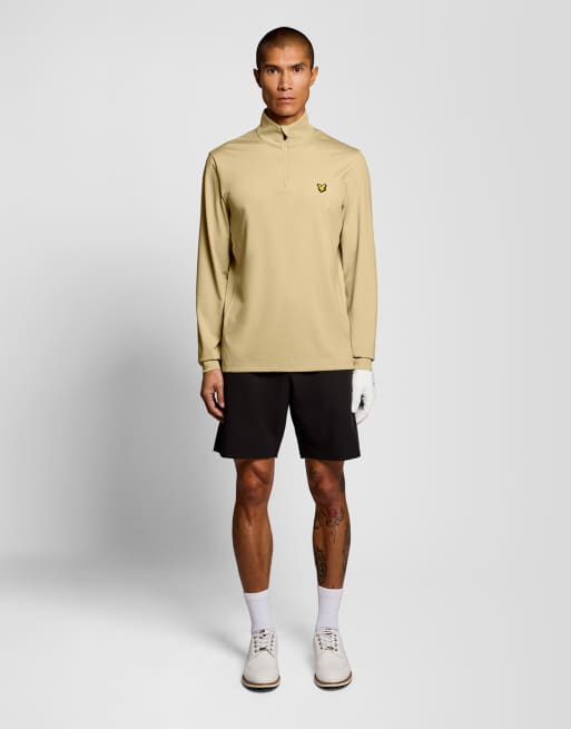 Lyle & Scott Mid layers golf core quarter zip midlayer in x836 mojave, 2 of 6