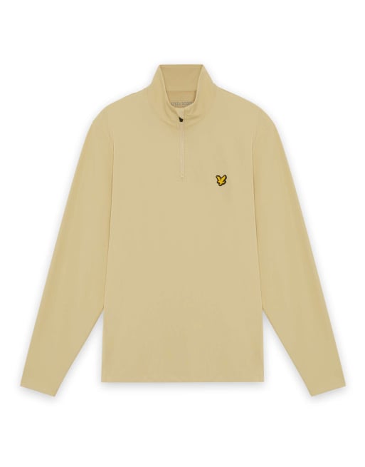 Lyle & Scott Mid layers golf core quarter zip midlayer in x836 mojave, 5 of 6