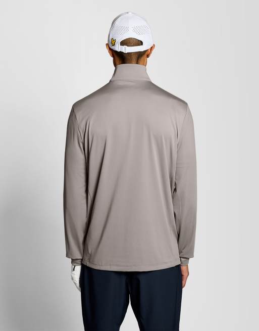 Lyle & Scott Mid layers golf core quarter zip midlayer in y106 ultimate grey, 4 of 7