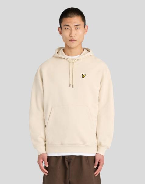 Lyle & Scott Mid layers heavyweight loopback pullover hoodie in w870 cove - view 1