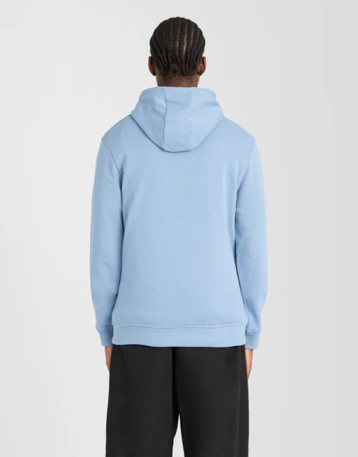 Lyle & Scott Mid layers pullover hoodie in x542 power blue, 4 of 6