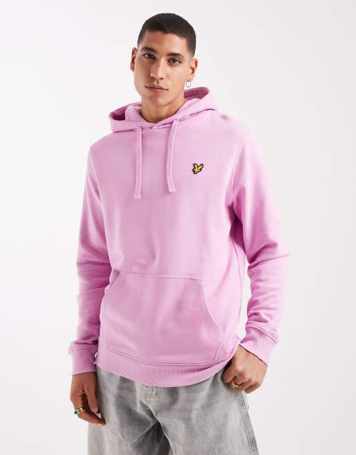 Lyle & Scott Mid layers pullover hoodie in x801 power pink
