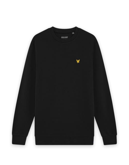 Lyle & Scott - Mid Layers Sports - Sweater met ronde hals in zwart, 6 van 7