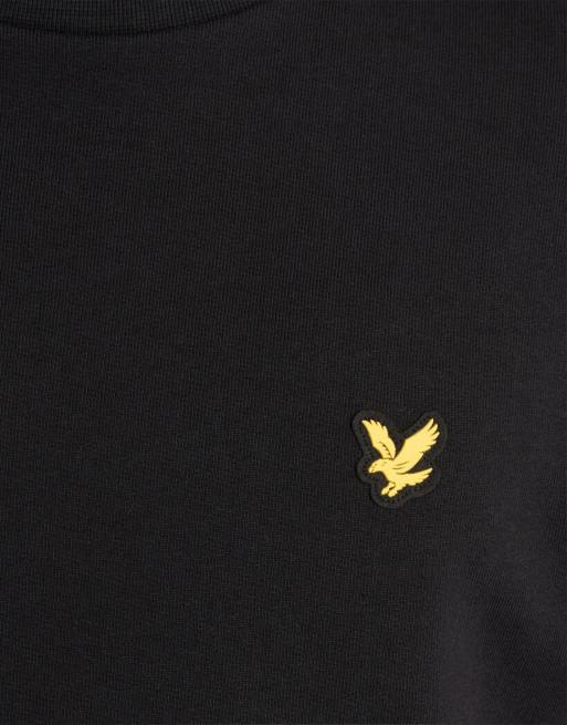 Lyle & Scott - Mid Layers Sports - Sweater met ronde hals in zwart, 7 van 7