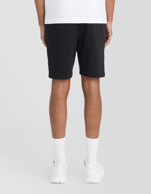 Lyle & Scott - Mid - Pantaloncini con fettuccia in jacquard nero corvino z865, 5 di 7