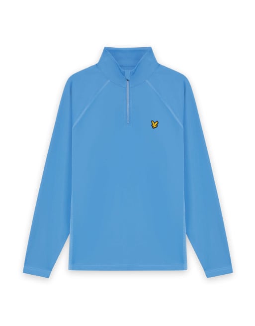 Lyle & Scott midlayer de golf à empiècements en mesh en u83 nitrogen, 5 de 6