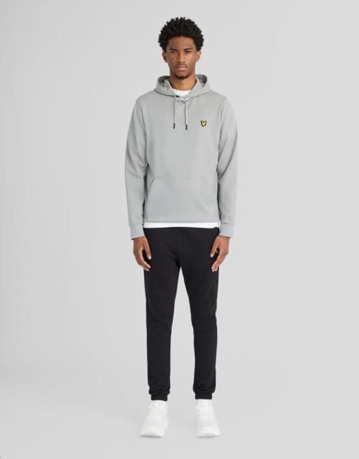 Lyle & Scott Midlayer-Fleece-Hoodie in Y106 Ultimate Grey, 2 von 6