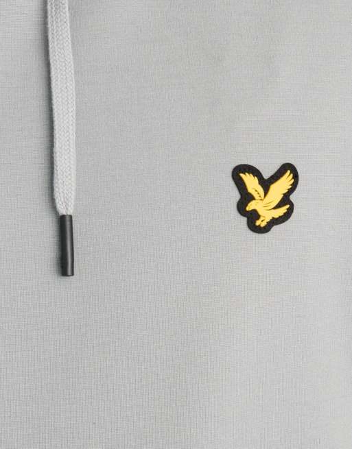 Lyle & Scott Midlayer-Fleece-Hoodie in Y106 Ultimate Grey, 6 von 6