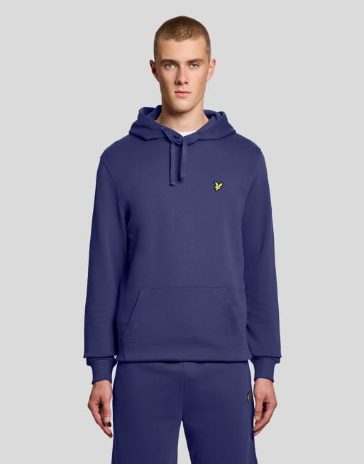 Lyle & Scott – Midlayers – Kapuzenpullover in sattem Marineblau, 2 von 6