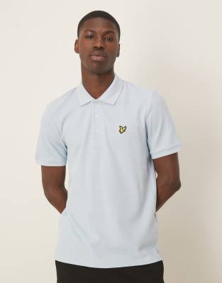 Milano polo shirt in light blue