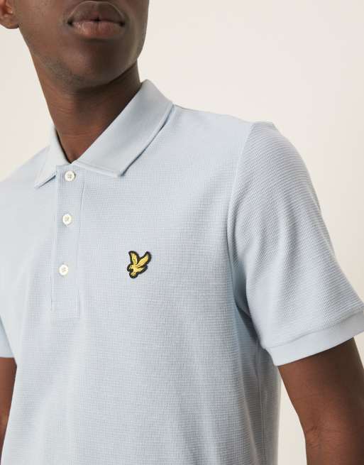 Lyle & Scott Milano Polo Shirt in light blue, 3 of 4
