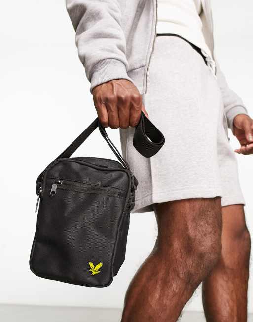 Lyle & Scott SLING BAG UNISEX - Across body bag - true black/black 