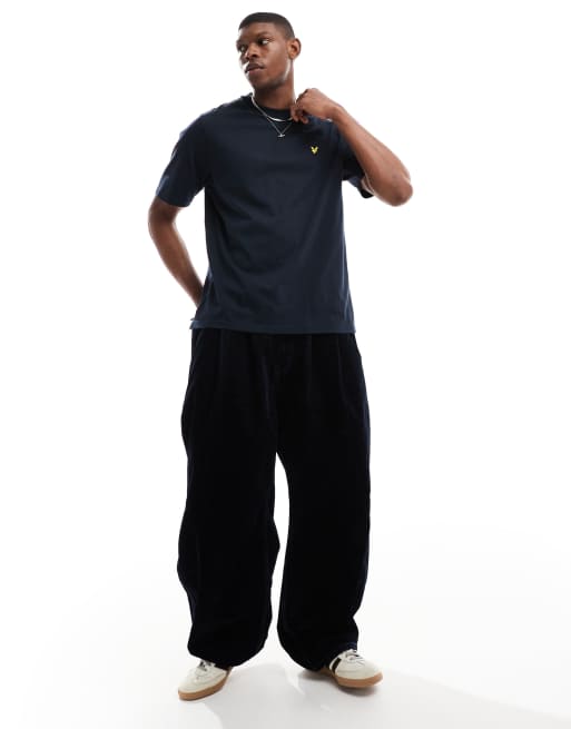Lyle & Scott oversized t-shirt in navy   , 2 of 4